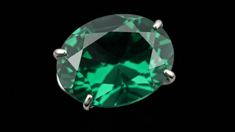 Bague émeraude et confiance : un symbole d'assurance